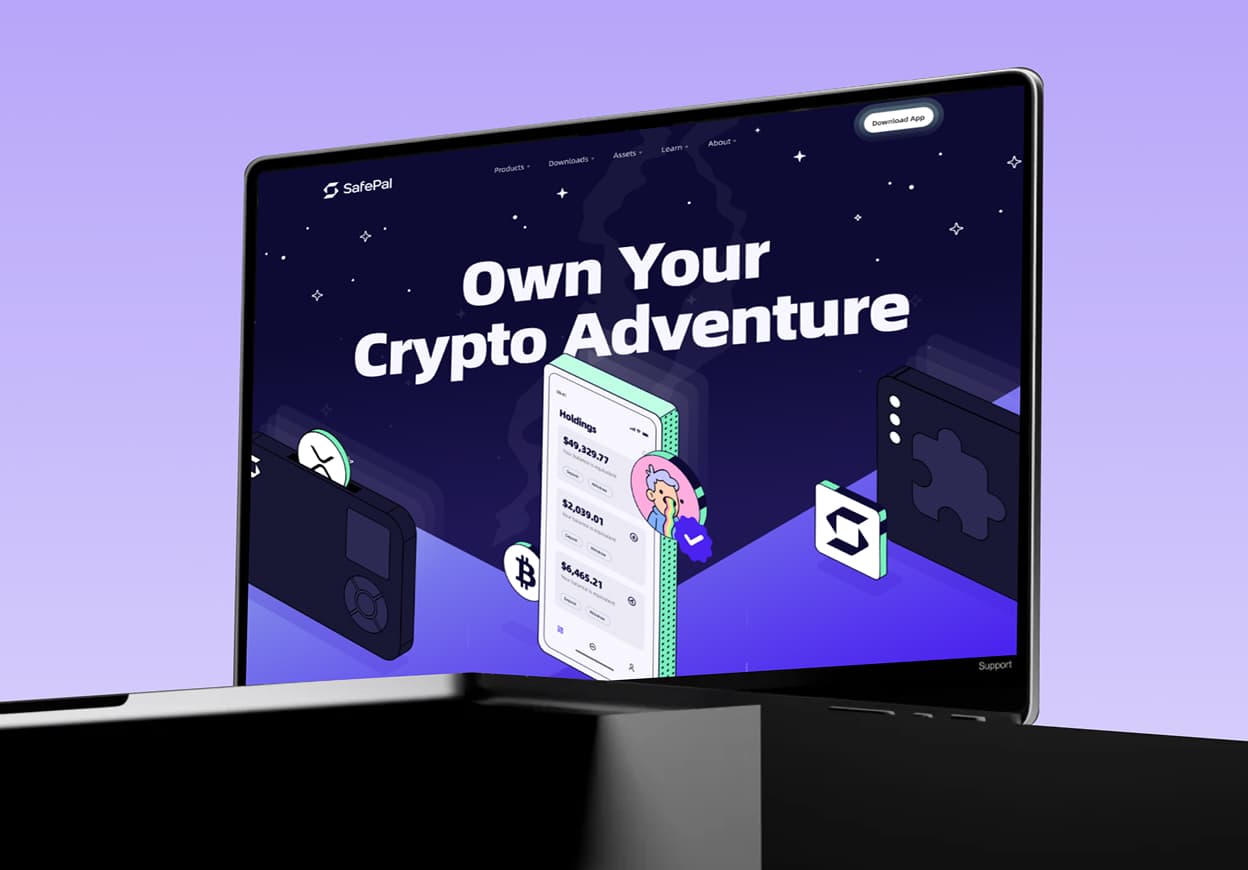 Featured project — wide landscape shot of Heyo's design work