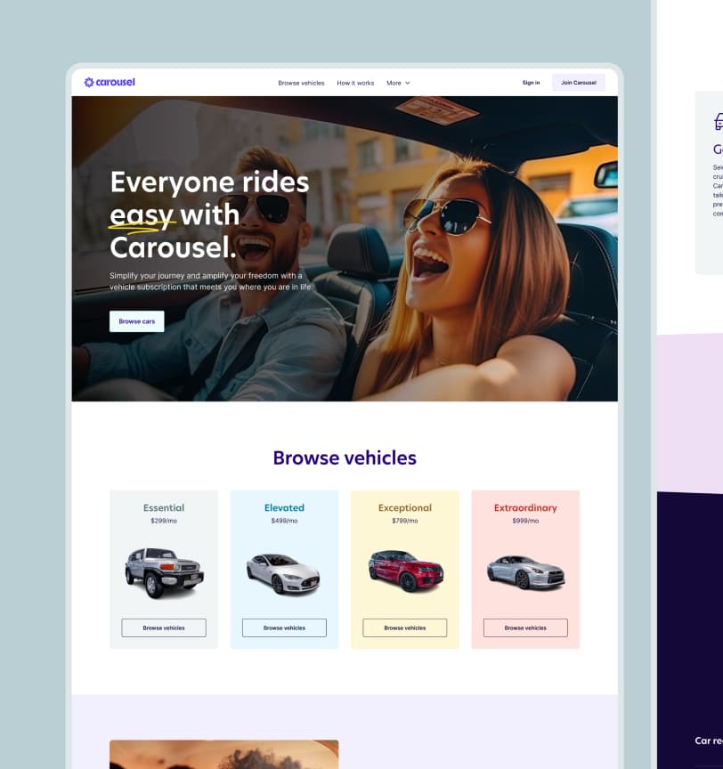 Strategy project example