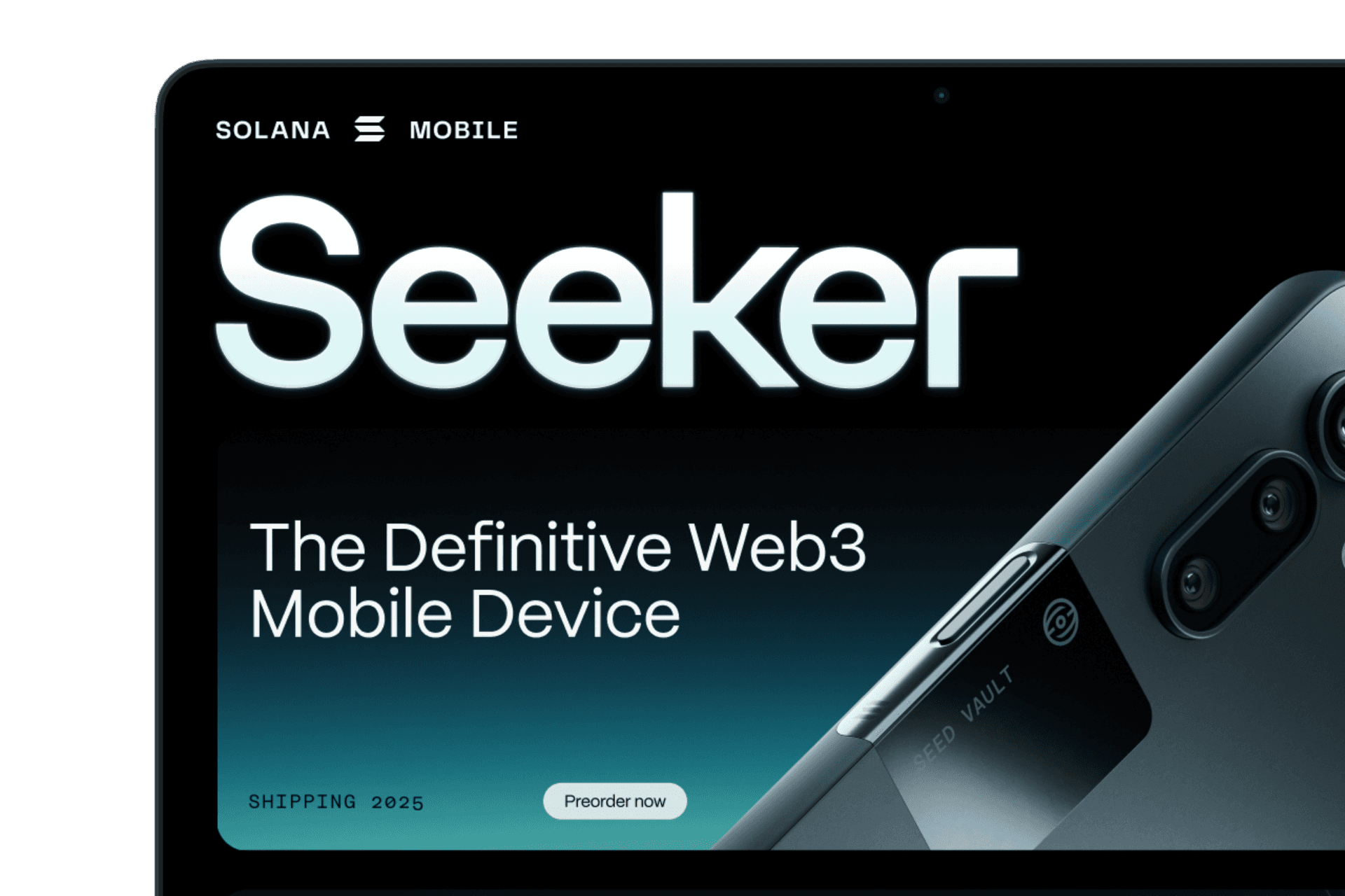 Seeker crypto app design by Heyo