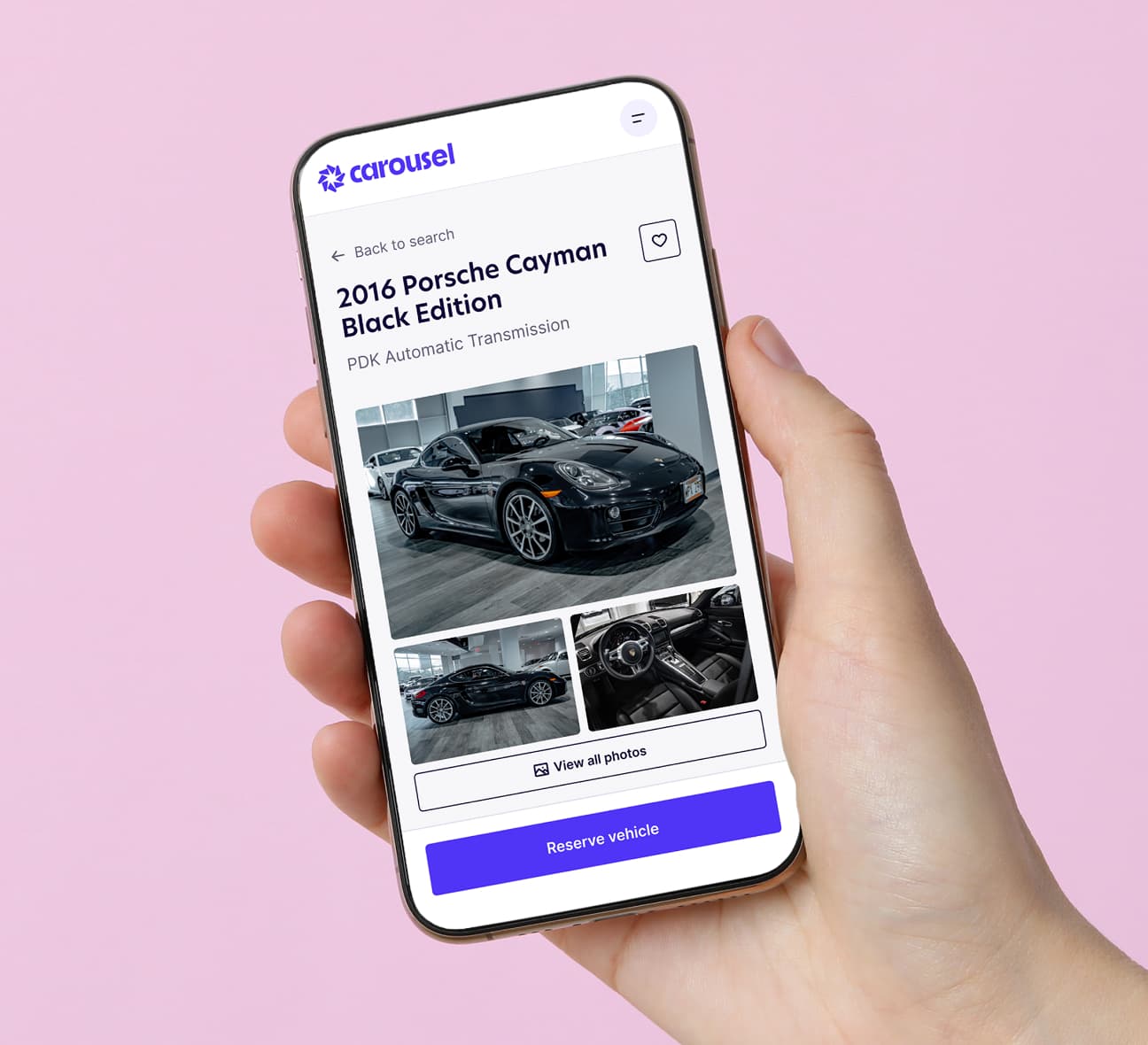 Carousel typography and design system