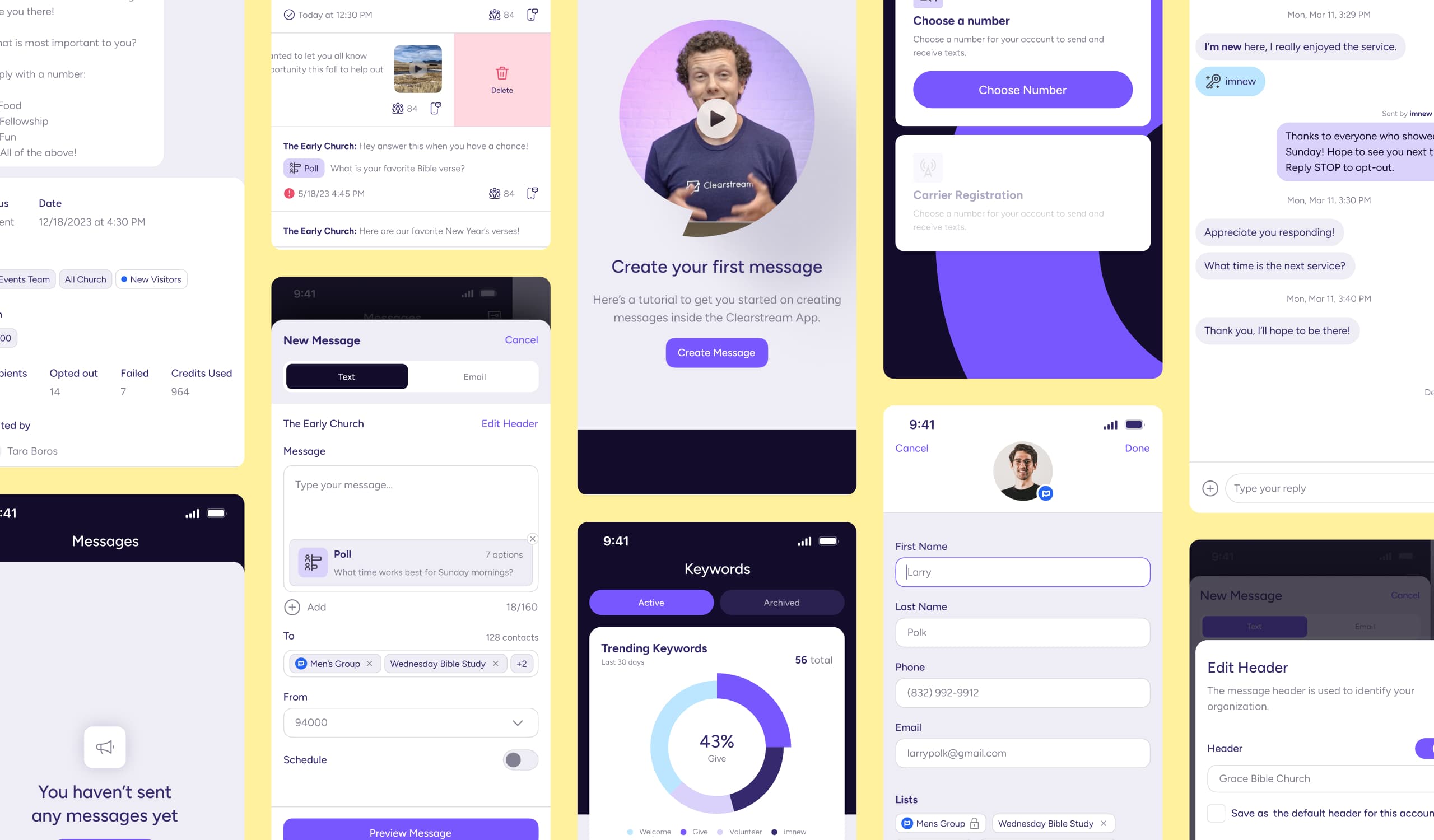 Clearstream complete brand identity