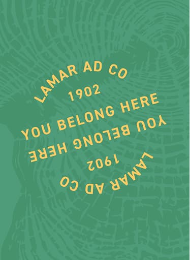 Lamar brand typography