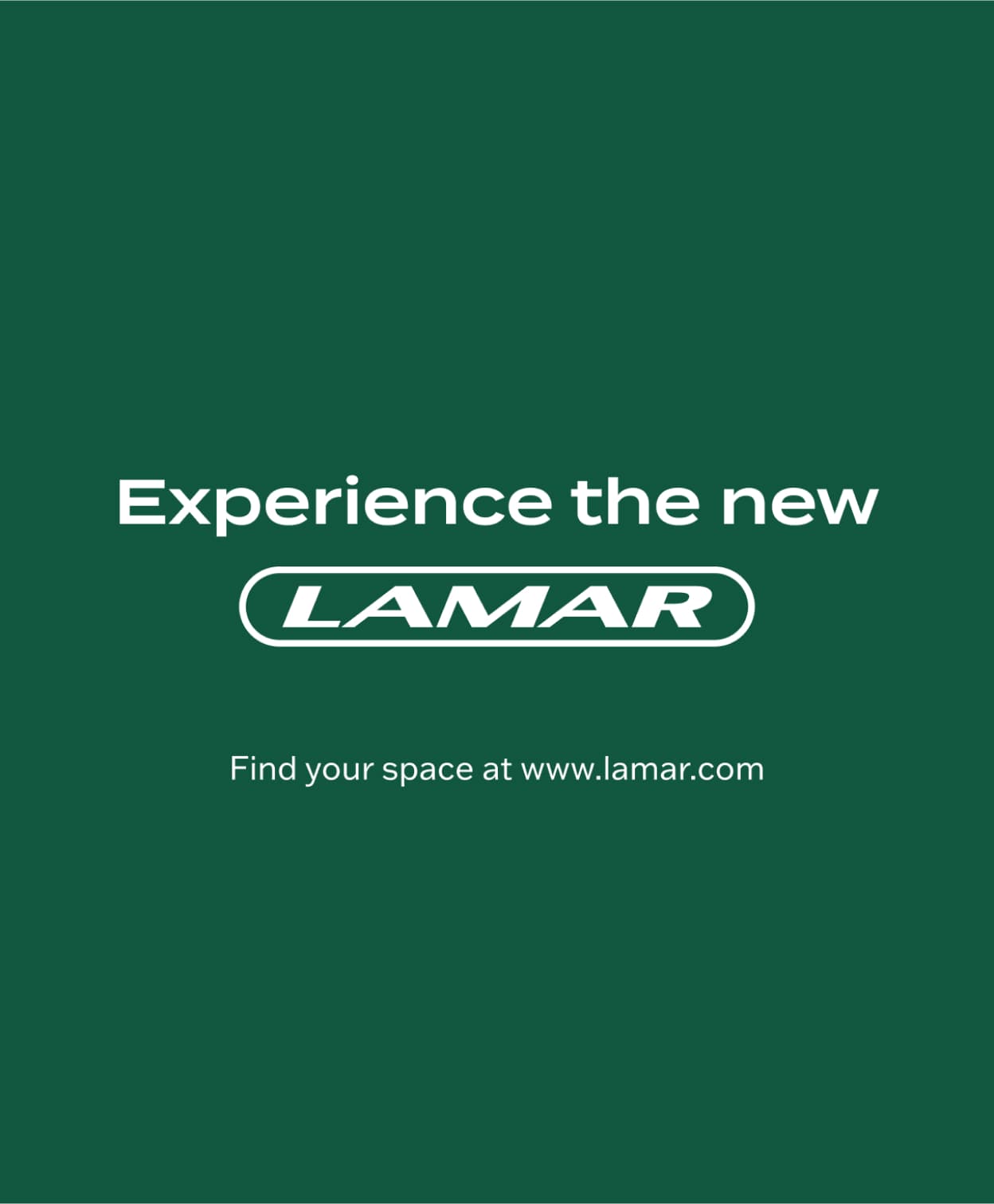 Lamar billboard design