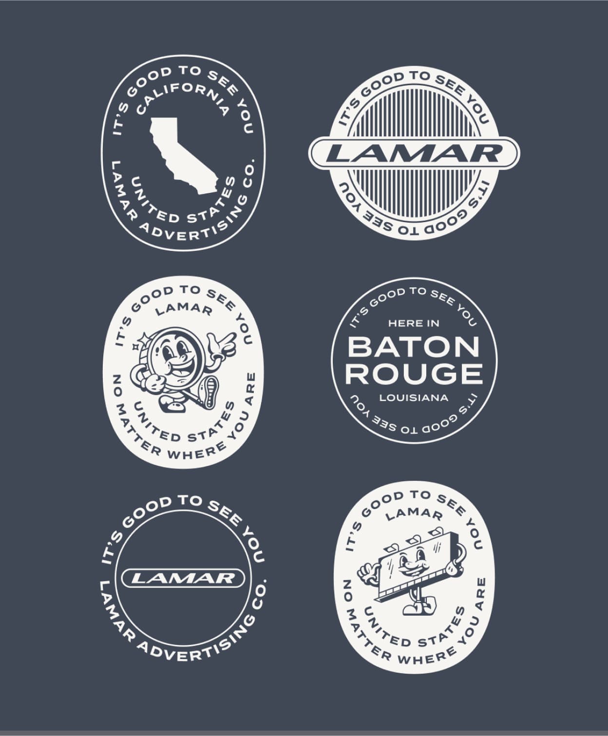 Lamar illustration style exploration