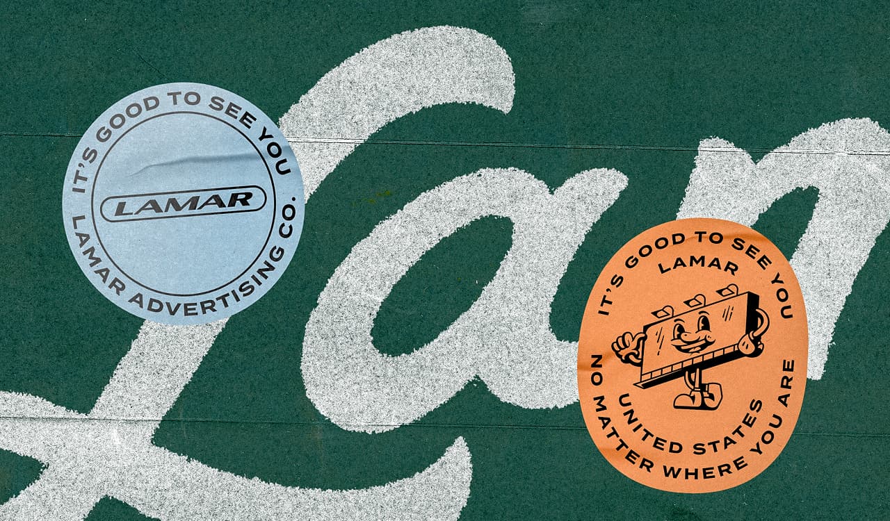 Lamar Advertising project hero by Heyo