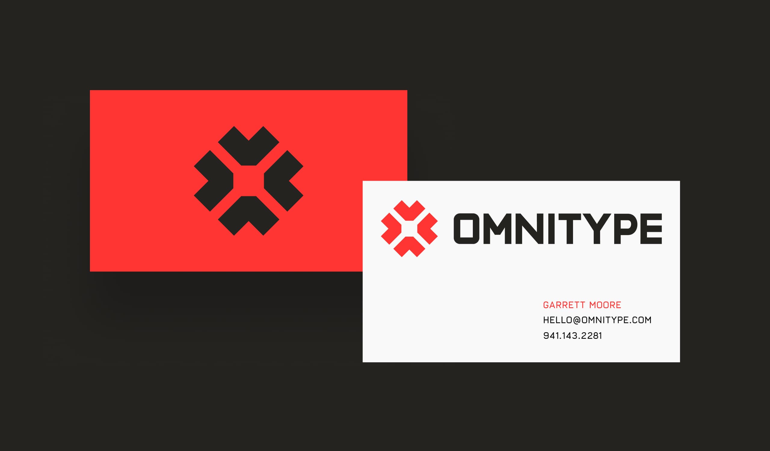 Omnitype merchandise design