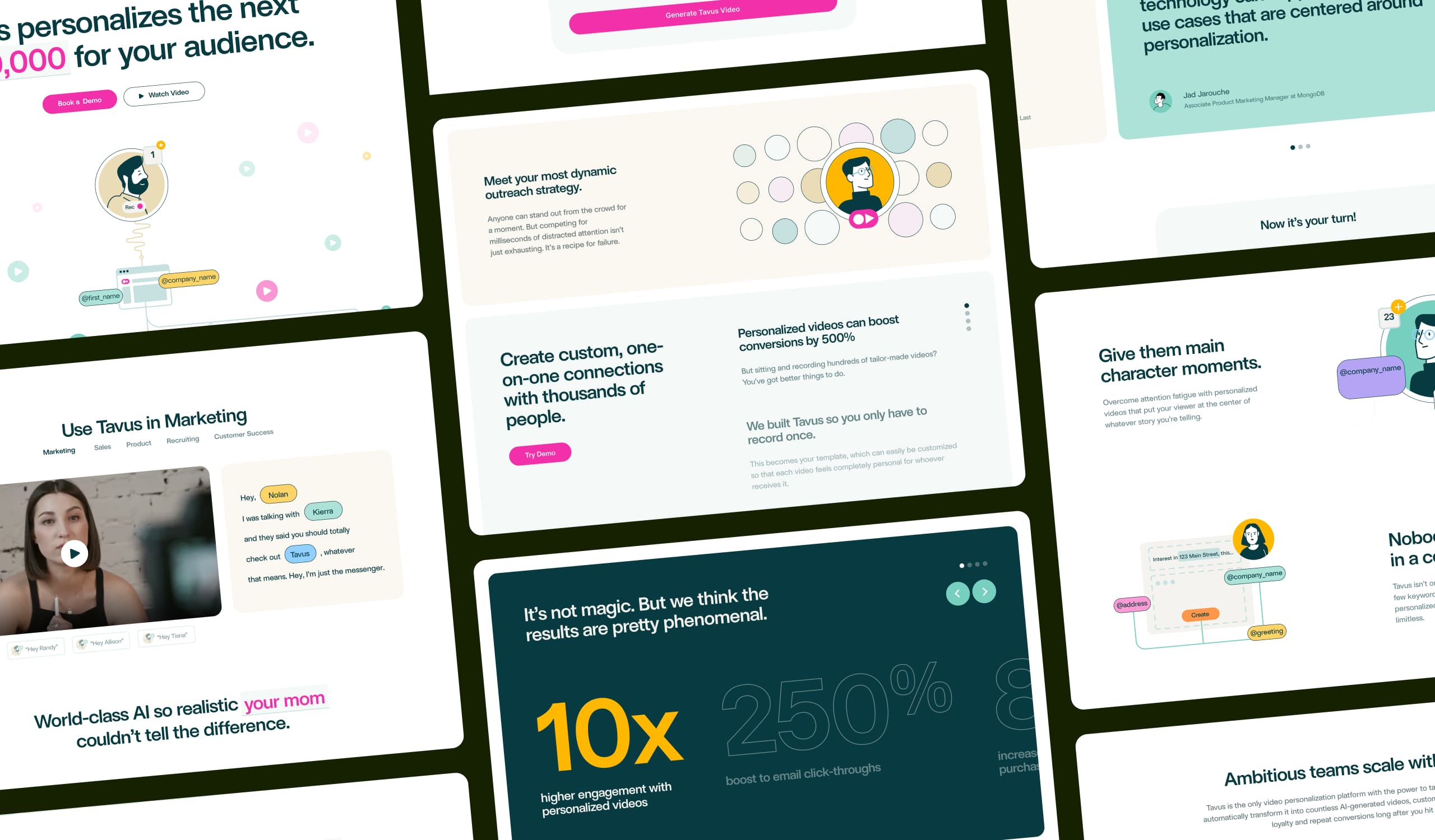 Tavus brand system overview