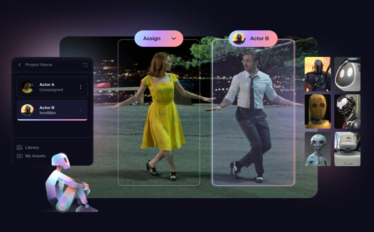 Wonder Dynamics project by Heyo