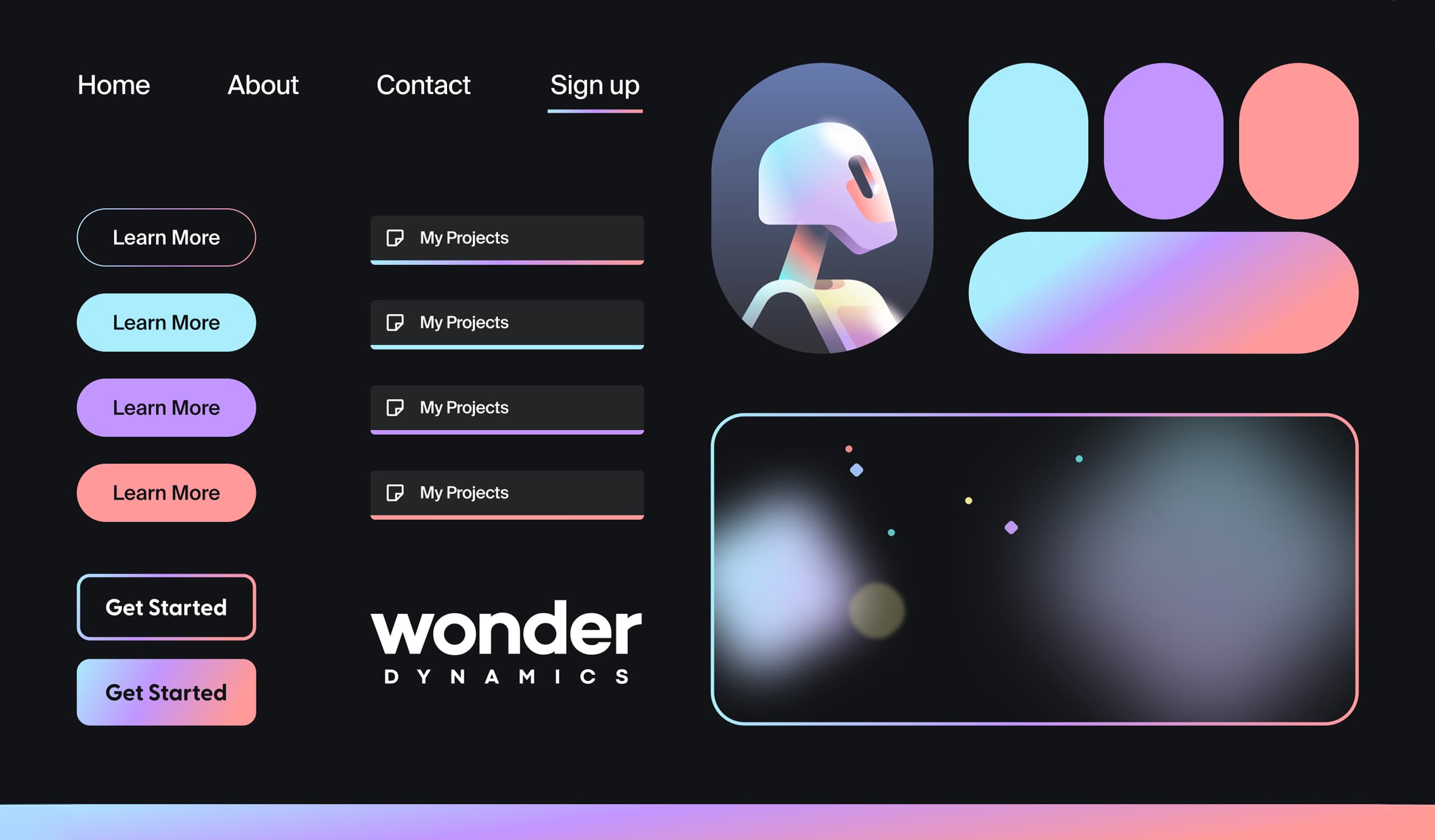 Wonder Dynamics product interface
