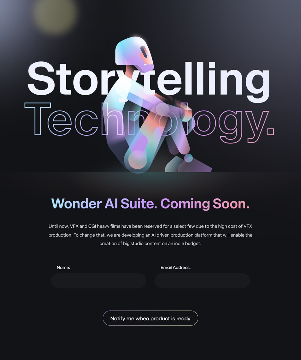 Wonder Dynamics visual system