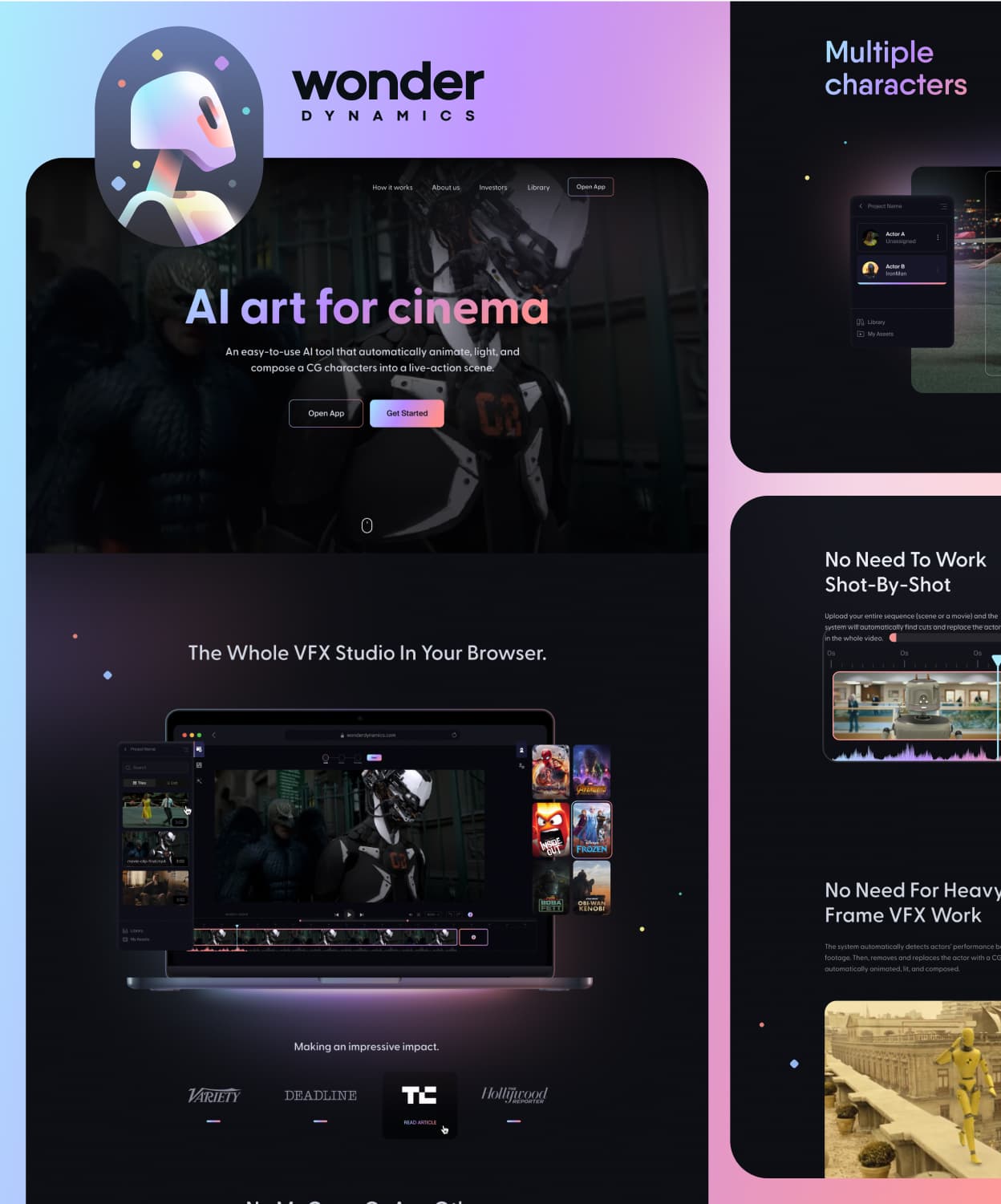 Wonder Dynamics brand collateral